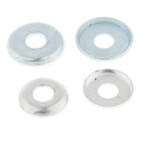 Maxbell Skateboard Truck Rebuild Kit Bushings Washers Pivot Cups  Cylinder and cone Silver