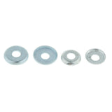 Maxbell Skateboard Truck Rebuild Kit Bushings Washers Pivot Cups  Cylinder and cone Silver