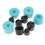 Maxbell 10pcs Skateboard Longboard Truck Bushings Pivot Cups Set Blue 90A