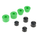 Maxbell 10pcs Skateboard Longboard Truck Bushings Pivot Cups Set Blue 90A