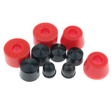 Maxbell 10pcs Skateboard Longboard Truck Bushings Pivot Cups Set Red 85AA
