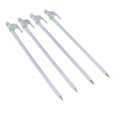 Maxbell 4Pcs Heavy Duty Tent Pegs Tents Marquee Tarpaulin Ground Stakes 30cm