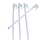 Maxbell 4Pcs Heavy Duty Tent Pegs Tents Marquee Tarpaulin Ground Stakes 30cm