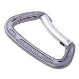 Maxbell 24KN Rock Climbing D-Shaped Non Locking Carabiner Hook Ring Bent Gate