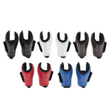 Maxbell 1 Pairs Horse Leg Boots Hind Leg Fetlock Boots Protection Equestrian  Red