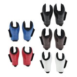 Maxbell 1 Pairs Horse Leg Boots Hind Leg Fetlock Boots Protection Equestrian  Red