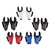 Maxbell 1 Pairs Horse Leg Boots Hind Leg Fetlock Boots Protection Equestrian  Red