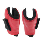 Maxbell 1 Pairs Horse Leg Boots Hind Leg Fetlock Boots Protection Equestrian  Red