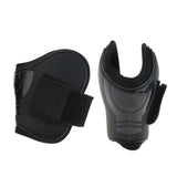 Maxbell 1 Pairs Horse Leg Boots Hind Leg Fetlock Boots Protection Equestrian  Black