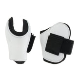 Maxbell 1 Pairs Horse Leg Boots Hind Leg Fetlock Boots Protection Equestrian  White