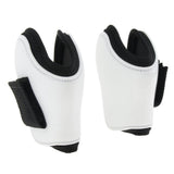 Maxbell 1 Pairs Horse Leg Boots Hind Leg Fetlock Boots Protection Equestrian  White