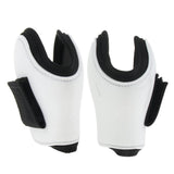 Maxbell 1 Pairs Horse Leg Boots Hind Leg Fetlock Boots Protection Equestrian  White
