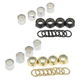 Maxbell Skateboard Longboard Truck Speed Kit Axle Speed Washers Nuts Spacers Golden