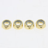 Maxbell Skateboard Longboard Truck Speed Kit Axle Speed Washers Nuts Spacers Golden