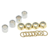 Maxbell Skateboard Longboard Truck Speed Kit Axle Speed Washers Nuts Spacers Golden
