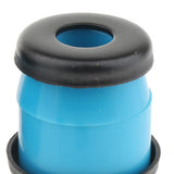 Maxbell Skateboard Rebuild Kit Bushings Washers Pivot Cups for 2 Trucks 3.25in Blue