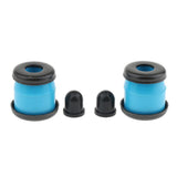 Maxbell Skateboard Rebuild Kit Bushings Washers Pivot Cups for 2 Trucks 3.25in Blue