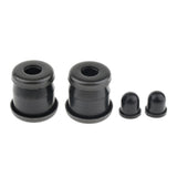 Maxbell Skateboard Rebuild Kit Bushings Washers Pivot Cups for 2 Trucks 3.25in Black
