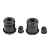 Maxbell Skateboard Rebuild Kit Bushings Washers Pivot Cups for 2 Trucks 3.25in Black