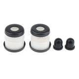 Maxbell Skateboard Rebuild Kit Bushings Washers Pivot Cups for 2 Trucks 3.25in White