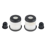 Maxbell Skateboard Rebuild Kit Bushings Washers Pivot Cups for 2 Trucks 3.25in White