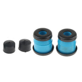 Maxbell Skateboard Rebuild Kit Bushings Washers Pivot Cups for 2 Trucks 5in Blue