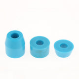 Maxbell Skateboard Rebuild Kit Bushings Washers Pivot Cups for 2 Trucks 5in Blue