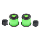 Maxbell Skateboard Rebuild Kit Bushings Washers Pivot Cups for 2 Trucks 5in Green