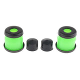 Maxbell Skateboard Rebuild Kit Bushings Washers Pivot Cups for 2 Trucks 5in Green