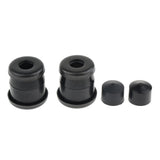 Maxbell Skateboard Rebuild Kit Bushings Washers Pivot Cups for 2 Trucks 7in Black