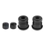 Maxbell Skateboard Rebuild Kit Bushings Washers Pivot Cups for 2 Trucks 7in Black