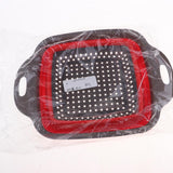 Maxbell Kitchen Foldable Strainers Over The Sink Vegetable/Fruit Colanders Strainers Small Red