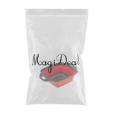 Maxbell Kitchen Foldable Strainers Over The Sink Vegetable/Fruit Colanders Strainers Small Red