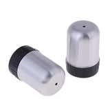 Maxbell 2pcs Stainless Steel Spice Shaker BBQ Condiment Seasoning Box Dispenser 1 Hole S