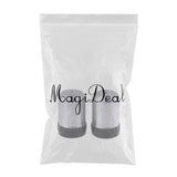 Maxbell 2pcs Stainless Steel Spice Shaker BBQ Condiment Seasoning Box Dispenser 1 Hole S