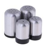 Maxbell 2pcs Stainless Steel Spice Shaker BBQ Condiment Seasoning Box Dispenser 1 Hole S