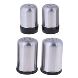 Maxbell 2pcs Stainless Steel Spice Shaker BBQ Condiment Seasoning Box Dispenser 1 Hole S