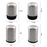 Maxbell 2pcs Stainless Steel Spice Shaker BBQ Condiment Seasoning Box Dispenser 5 Holes S