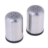 Maxbell 2pcs Stainless Steel Spice Shaker BBQ Condiment Seasoning Box Dispenser 5 Holes L