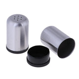 Maxbell 2pcs Stainless Steel Spice Shaker BBQ Condiment Seasoning Box Dispenser 7 Holes L