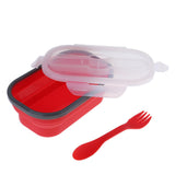 Maxbell Collapsible Camping Bowl 850ml Outdoor Silicone Hiking Travel Bowl Red