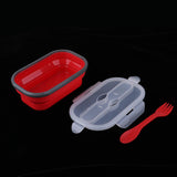 Maxbell Collapsible Camping Bowl 850ml Outdoor Silicone Hiking Travel Bowl Red