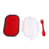 Maxbell Collapsible Camping Bowl 850ml Outdoor Silicone Hiking Travel Bowl Red