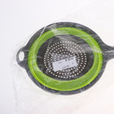 Maxbell Camping Hiking Collapsible Colander Kitchen Folding Strainer Basket Basin Green