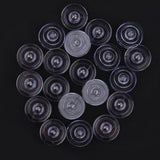 Maxbell 20Pcs DIY Plastic Bobbin Spool For Singer Household Sewing Machine 25 x 11mm