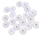 Maxbell 20Pcs DIY Plastic Bobbin Spool For Singer Household Sewing Machine 25 x 11mm