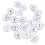 Maxbell 20Pcs DIY Plastic Bobbin Spool For Singer Household Sewing Machine 25 x 11mm