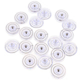 Maxbell 20Pcs DIY Plastic Bobbin Spool For Singer Household Sewing Machine 25 x 11mm