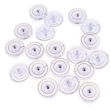 Maxbell 20Pcs DIY Plastic Bobbin Spool For Singer Household Sewing Machine 25 x 11mm