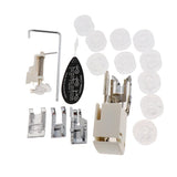 Maxbell 1 Set Low Shank Sewing Machine Presser Feet Set For Domestic Sewing Machines